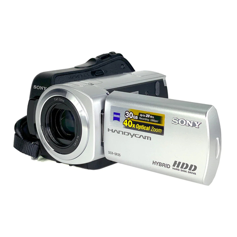Sony Handycam DCR-SR35E User manual