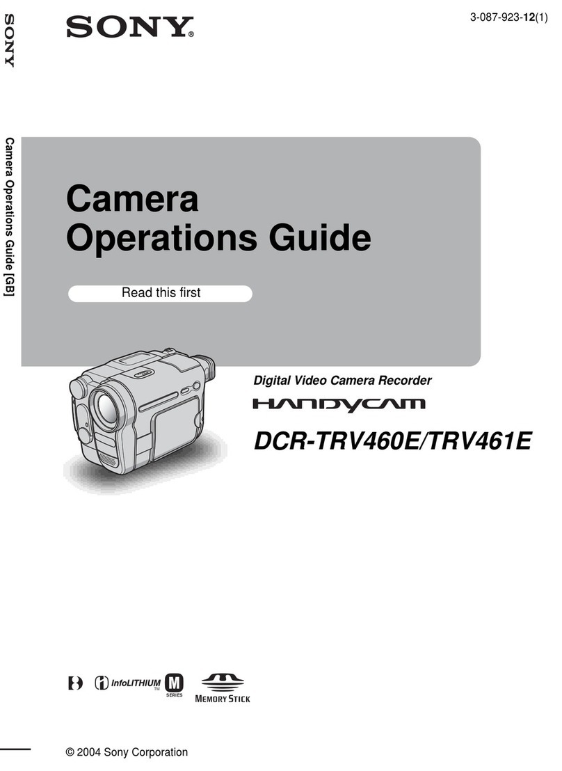 Sony Handycam DCR-TRV461E User manual