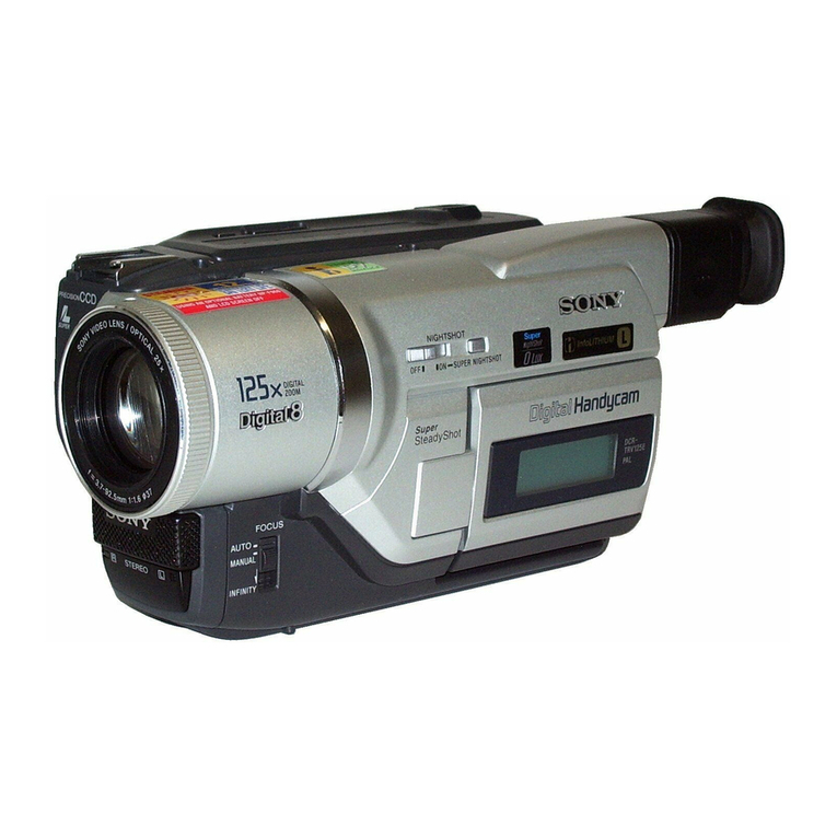Sony Handycam DCR-TRV320E operating instructions