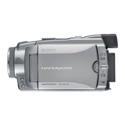 Sony Handycam DCR-HC85E User manual