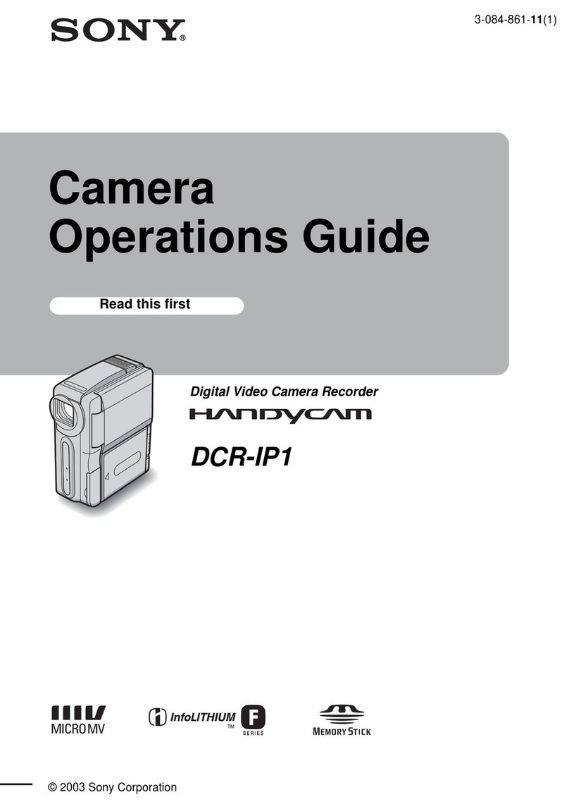 Sony Handycam DCR-IP1 Operation guide