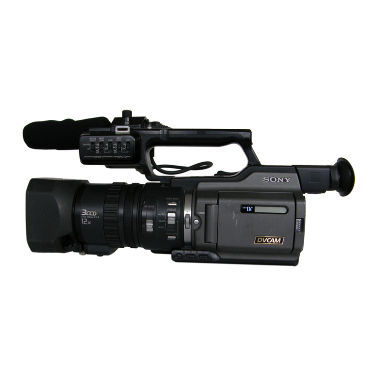 Sony DVCAM DSR-PD170P User manual