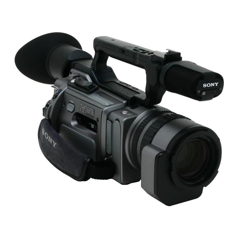Sony DCR VX2100 - Handycam Camcorder - 380 KP User manual