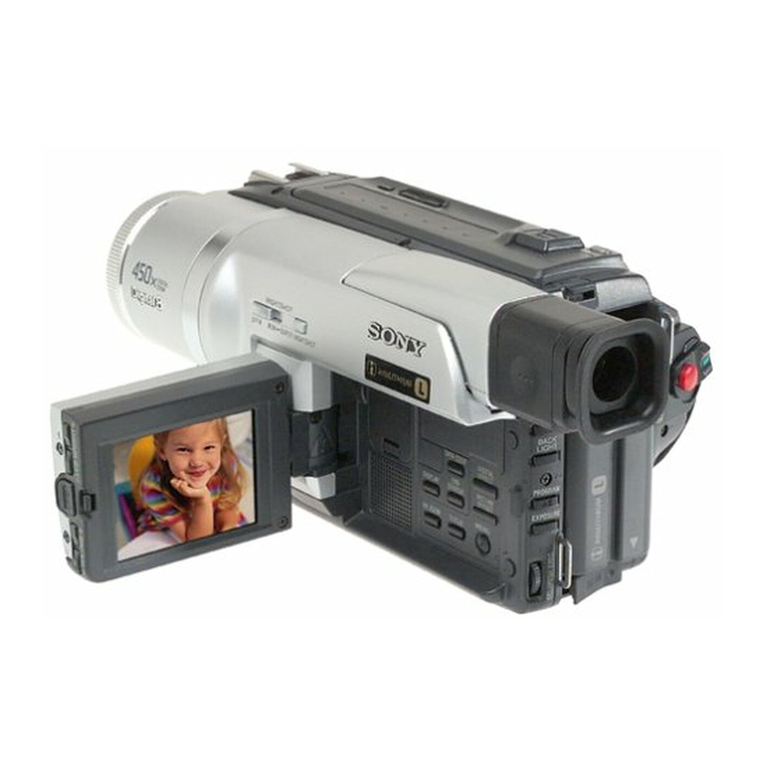 Sony Handycam DCR-TRV520 User manual