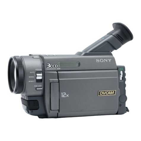 Sony DVCAM DSR-PD100AP operating instructions