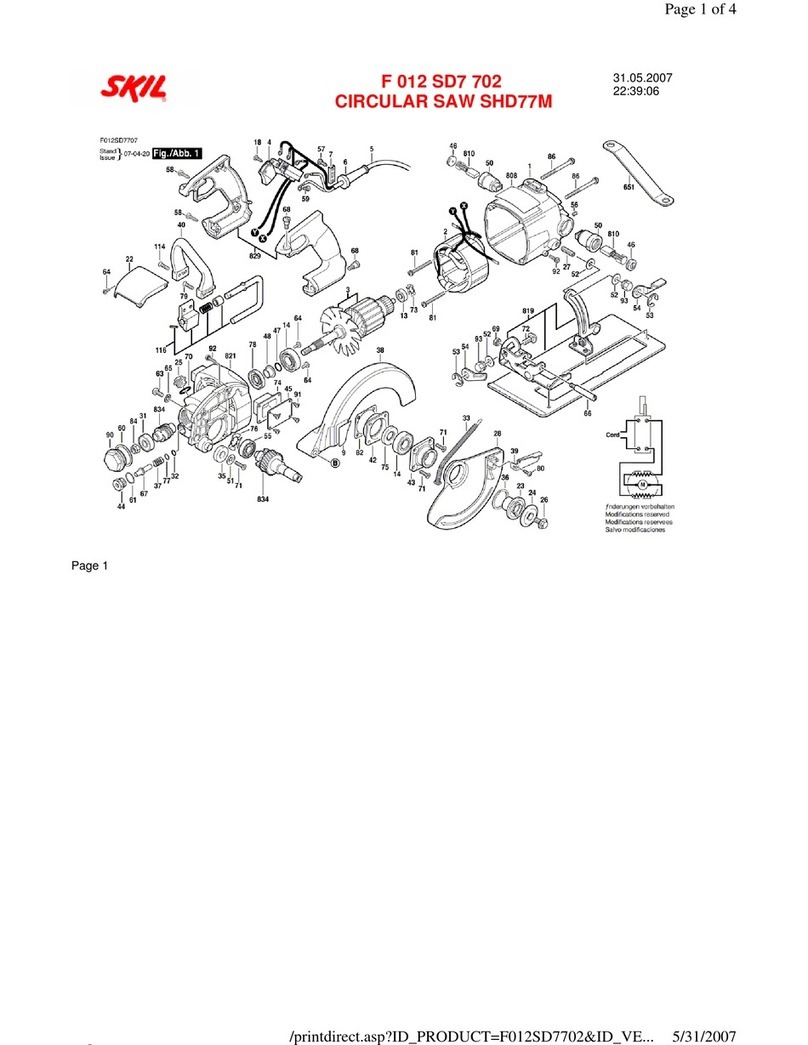 Skil SHD77M User manual