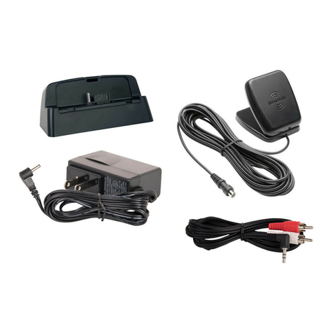 Sirius Satellite Radio SUPH1 User manual