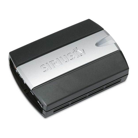 Sirius Satellite Radio SC-H1 installation guide