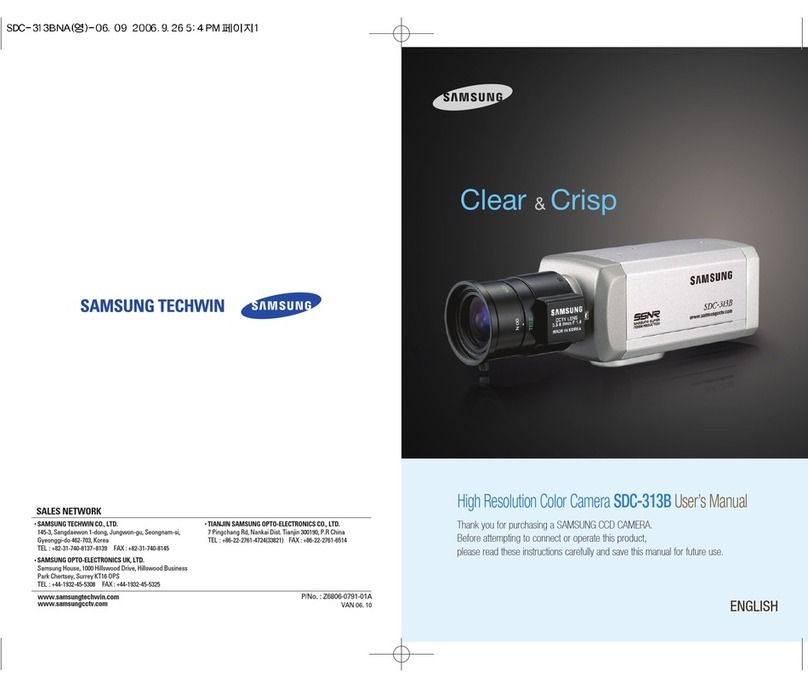 Samsung SDC-313B User manual