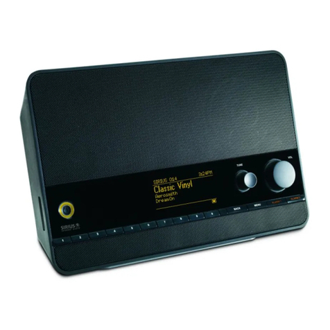 Sirius Satellite Radio TTR1 user guide
