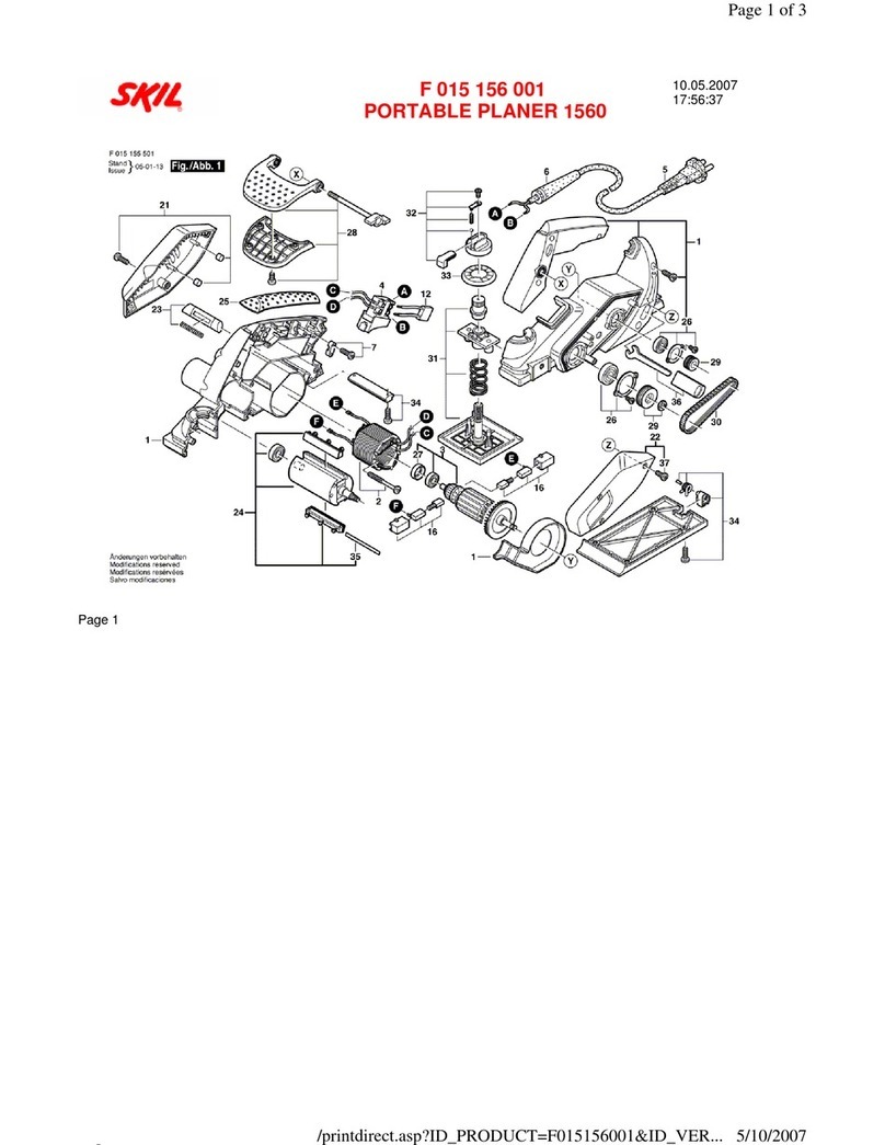 Skil 1560 User manual
