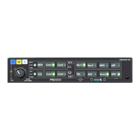 PS Engineering PMA8000-SR User manual
