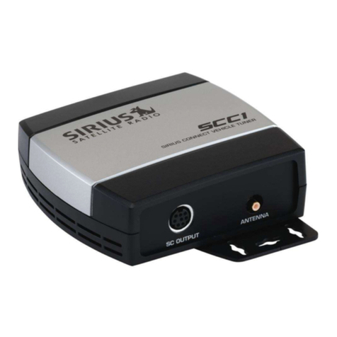 Sirius Satellite Radio SiriusConnect SC-C1M installation guide