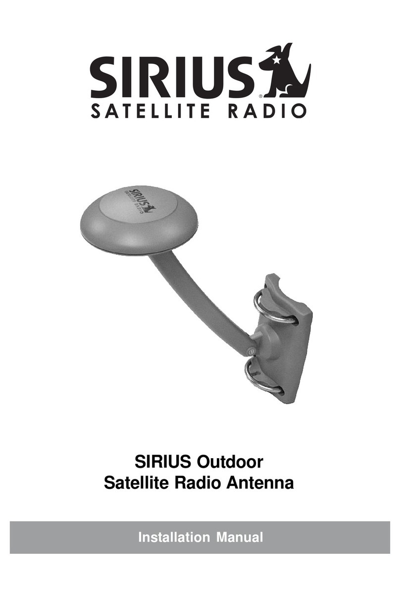 Sirius Satellite Radio 128-8662 installation manual Sirius Satellite Radio 128-8662 installation manual
