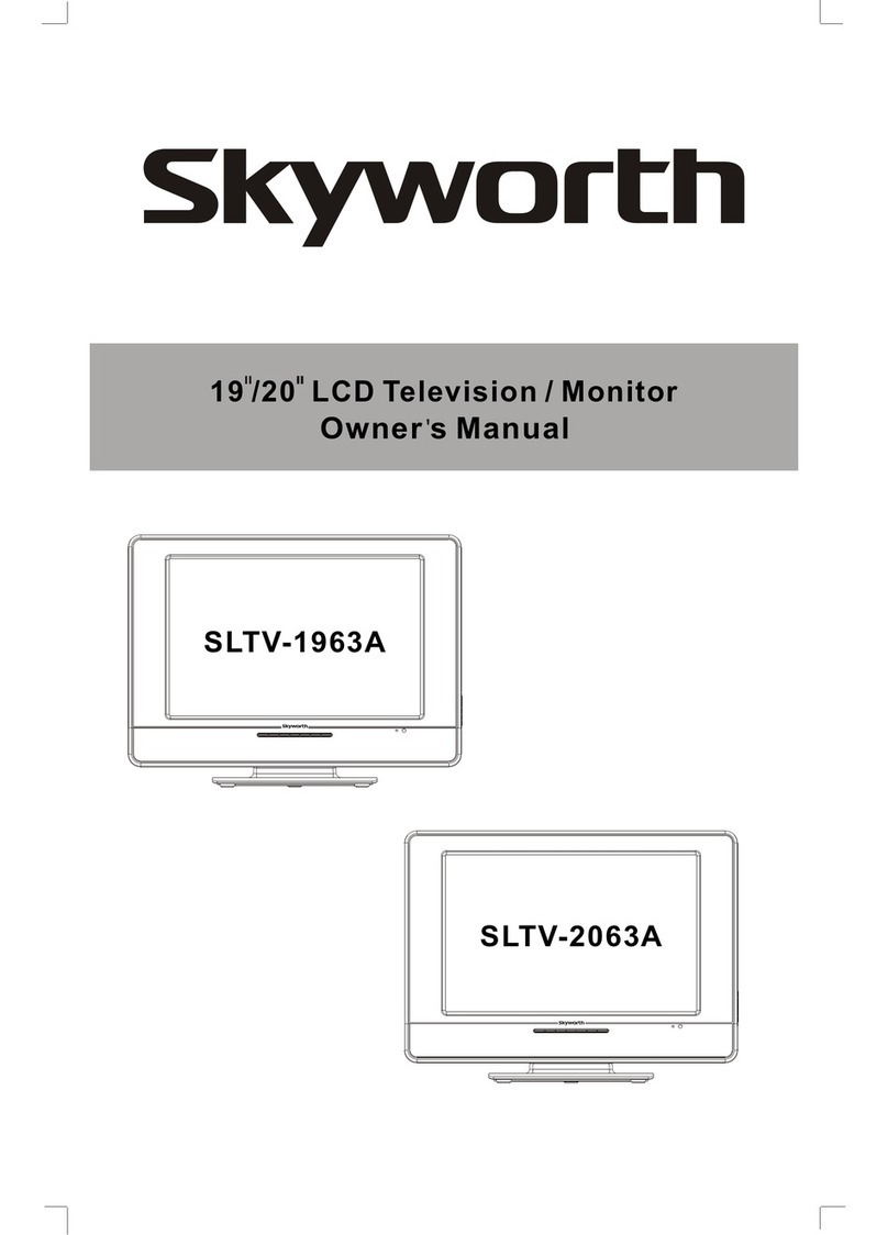 Skyworth SLTV-1963A User manual Skyworth SLTV-1963A User manual