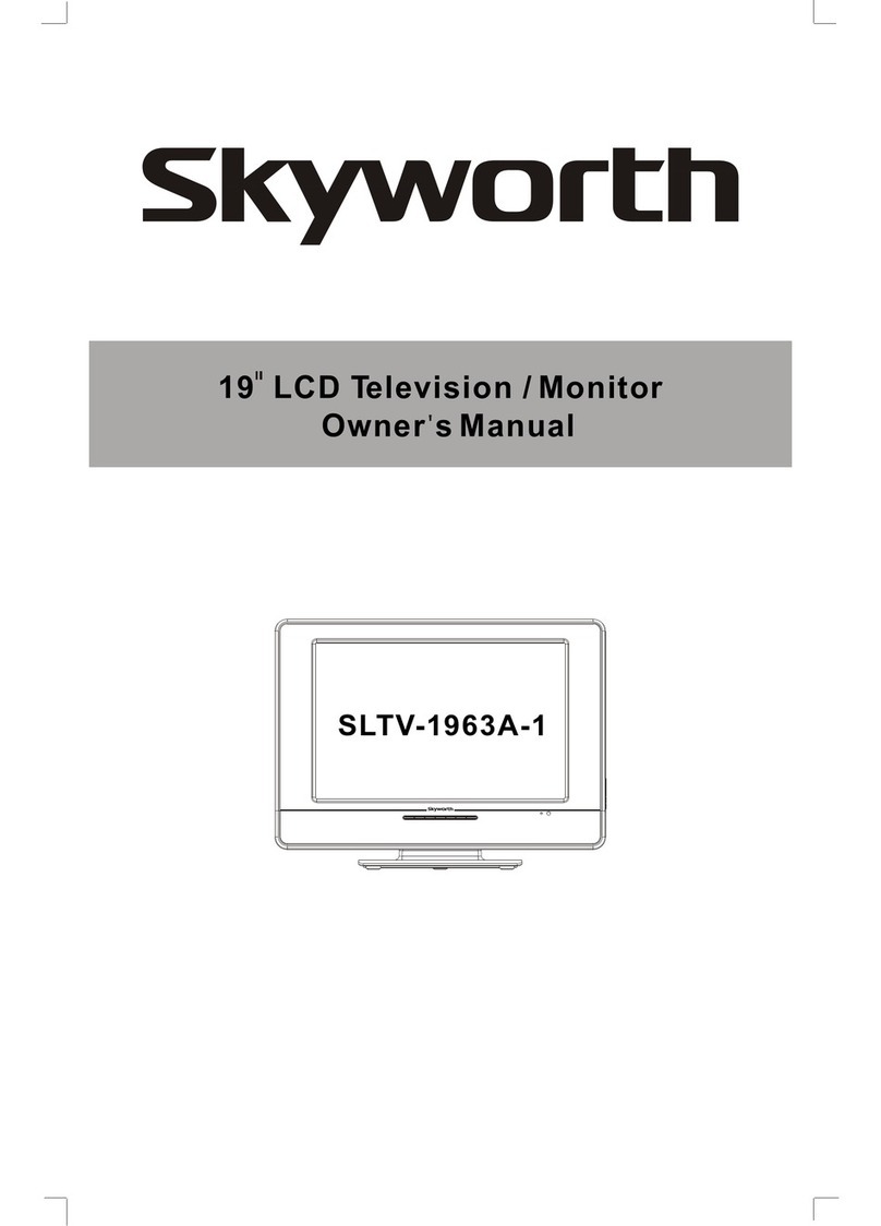 Skyworth SLTV-1963A-1 User manual Skyworth SLTV-1963A-1 User manual