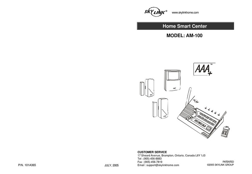 SkyLink AM-100 User instructions