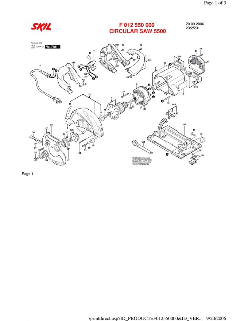 Skil 5500 User manual Skil 5500 User manual
