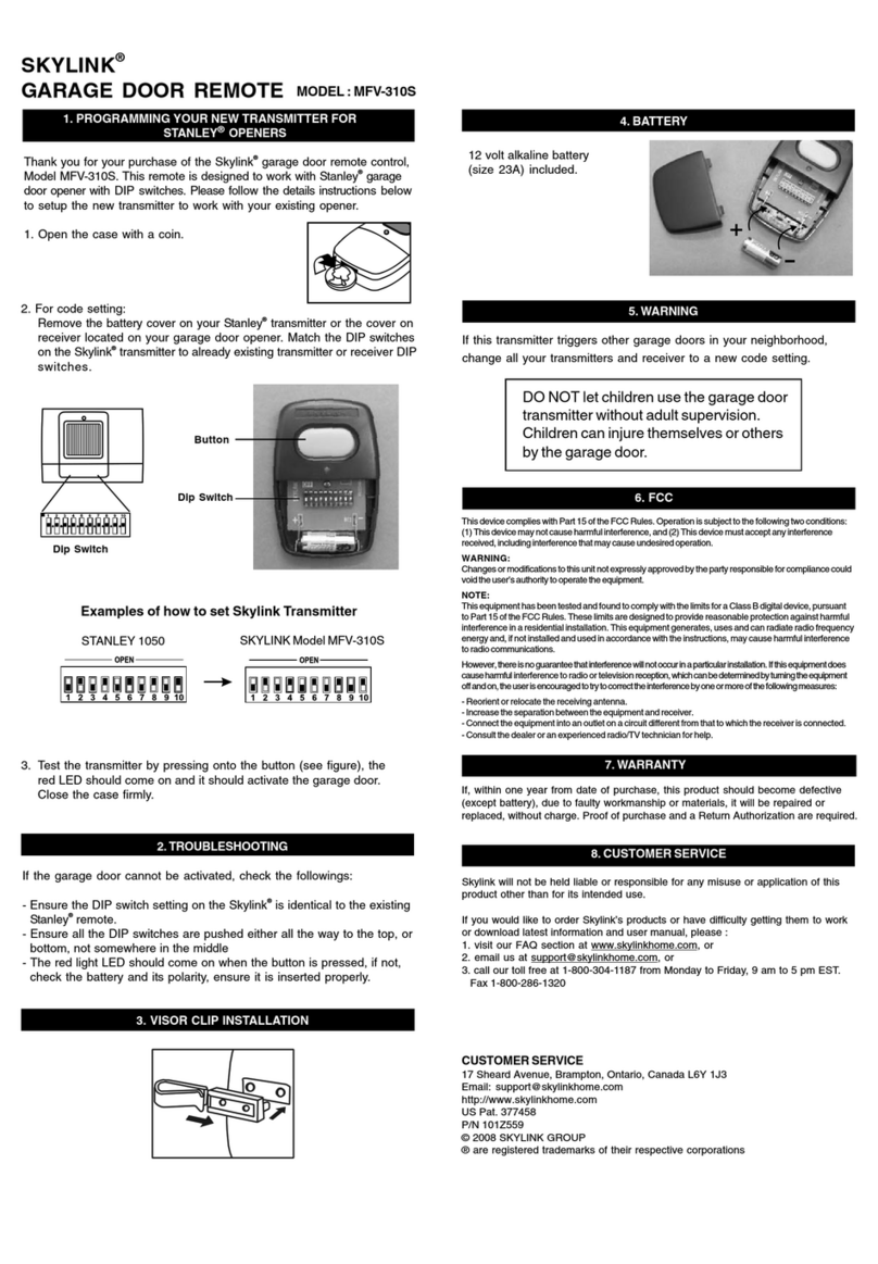 SkyLink Wave SoundTouch User manual