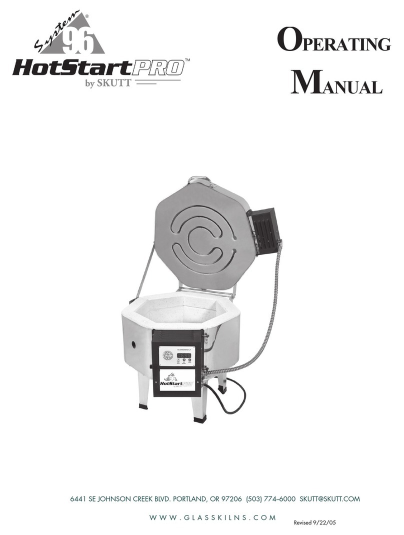 Skutt Klin Operation manual