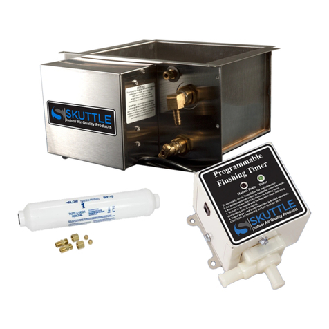 Skuttle Indoor Air Quality Products 60-2, F60-2 Installation and operating insctructions