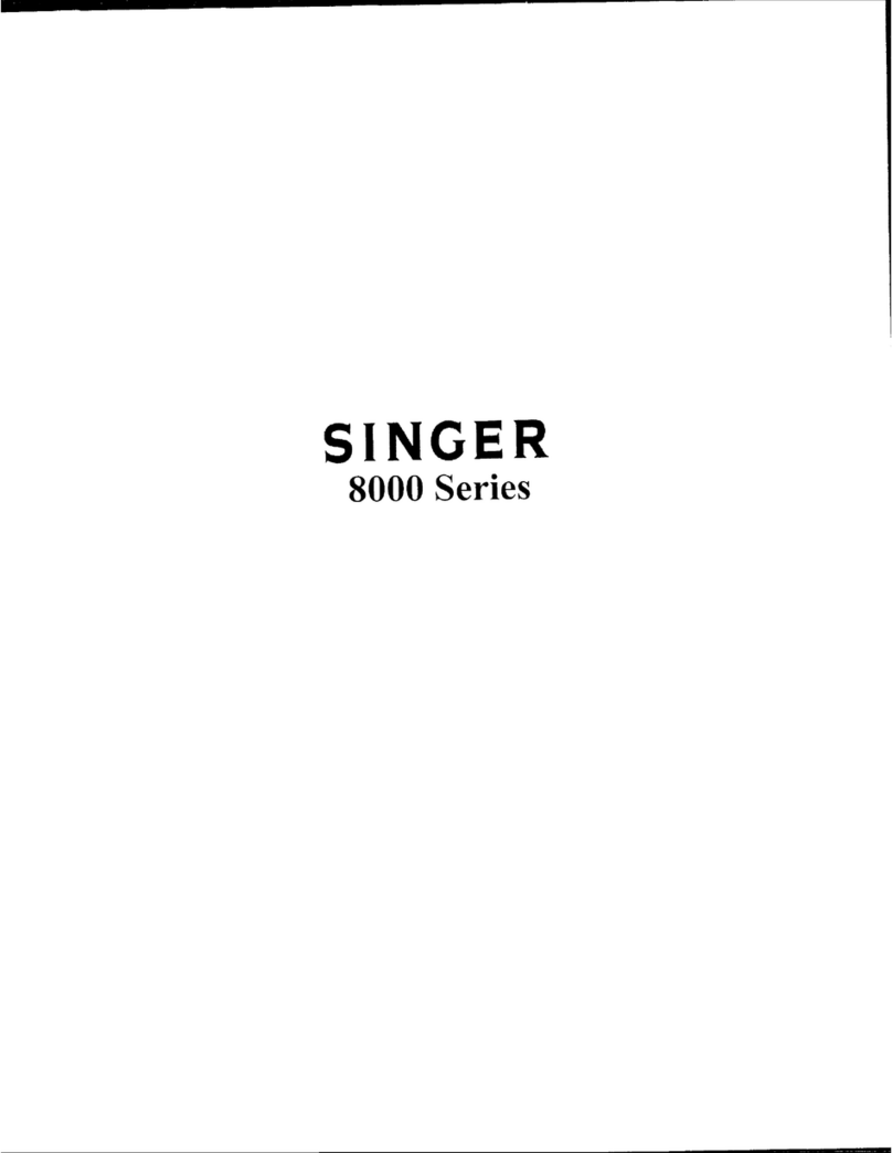 Singer 8000 Series User manual