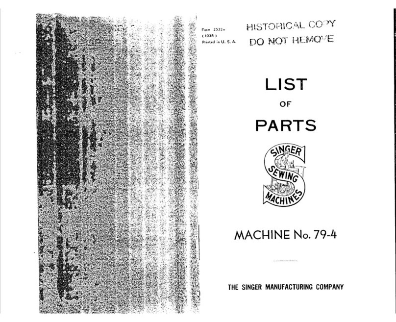 Singer 79-4 parts list