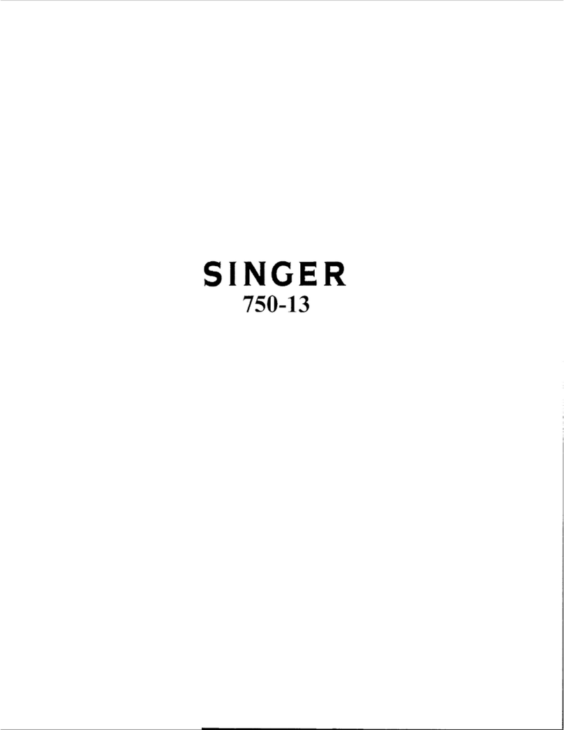 Singer 750-13 parts list