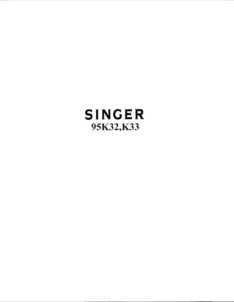 Singer 95K32 User manual