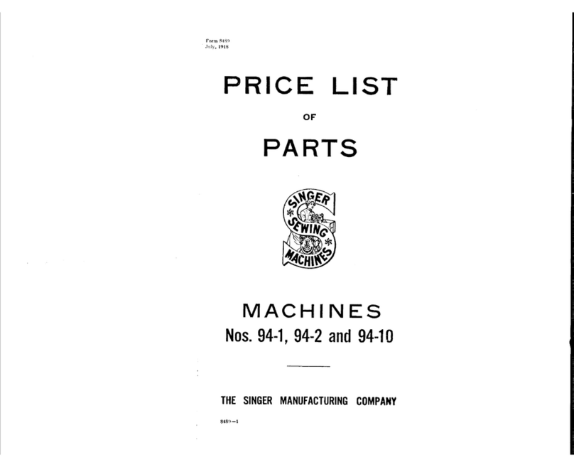 Singer 94-1 User manual
