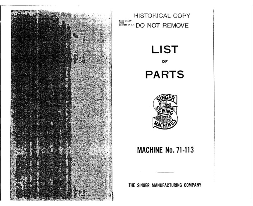 Singer 71-113 parts list