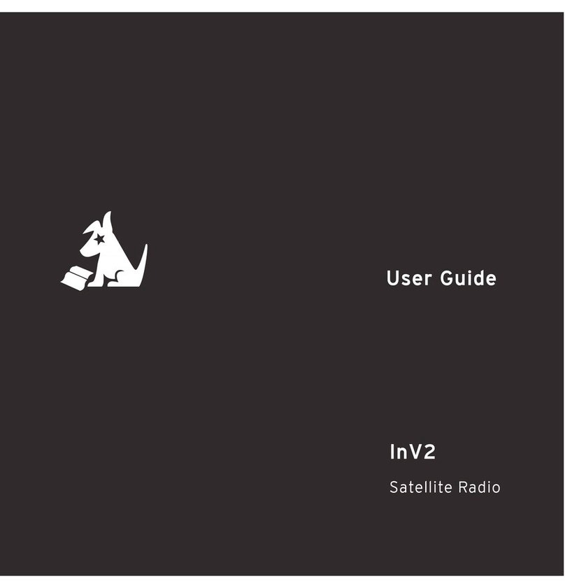 Sirius Satellite Radio SIRIUS InV2 user guide