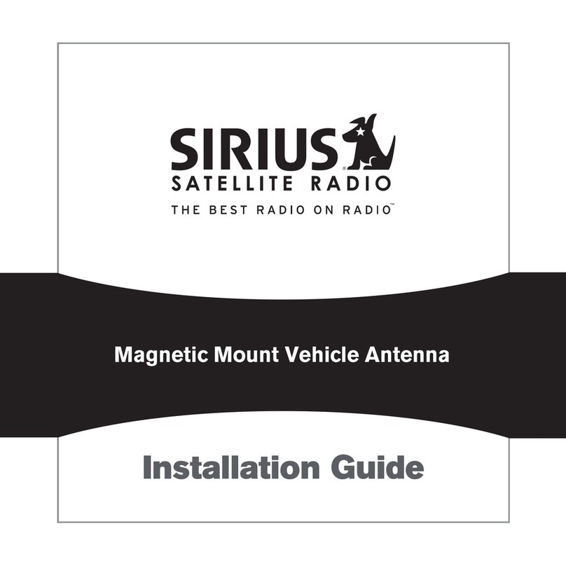 Sirius Satellite Radio 051707a installation guide Sirius Satellite Radio 051707a installation guide