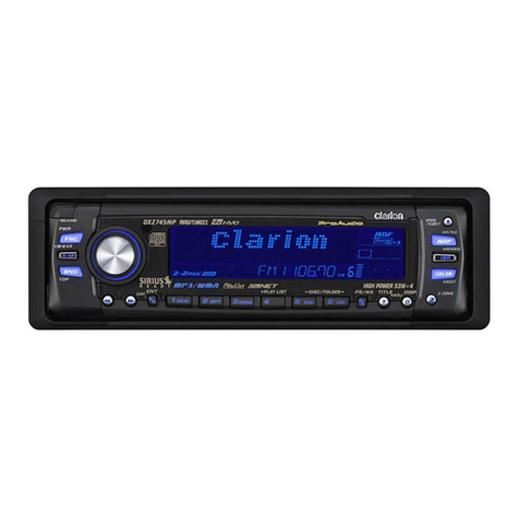 Clarion ProAudio DXZ745MP User manual