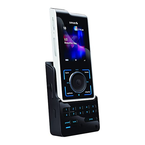 Sirius Satellite Radio STILETTO 10 100306B User manual Sirius Satellite Radio STILETTO 10 100306B User manual