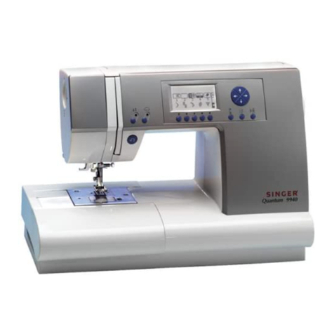 Singer QUANTUM 9940 User manual Singer QUANTUM 9940 User manual