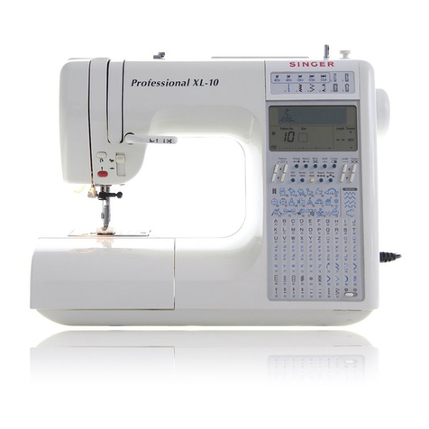 Singer CXL List of parts