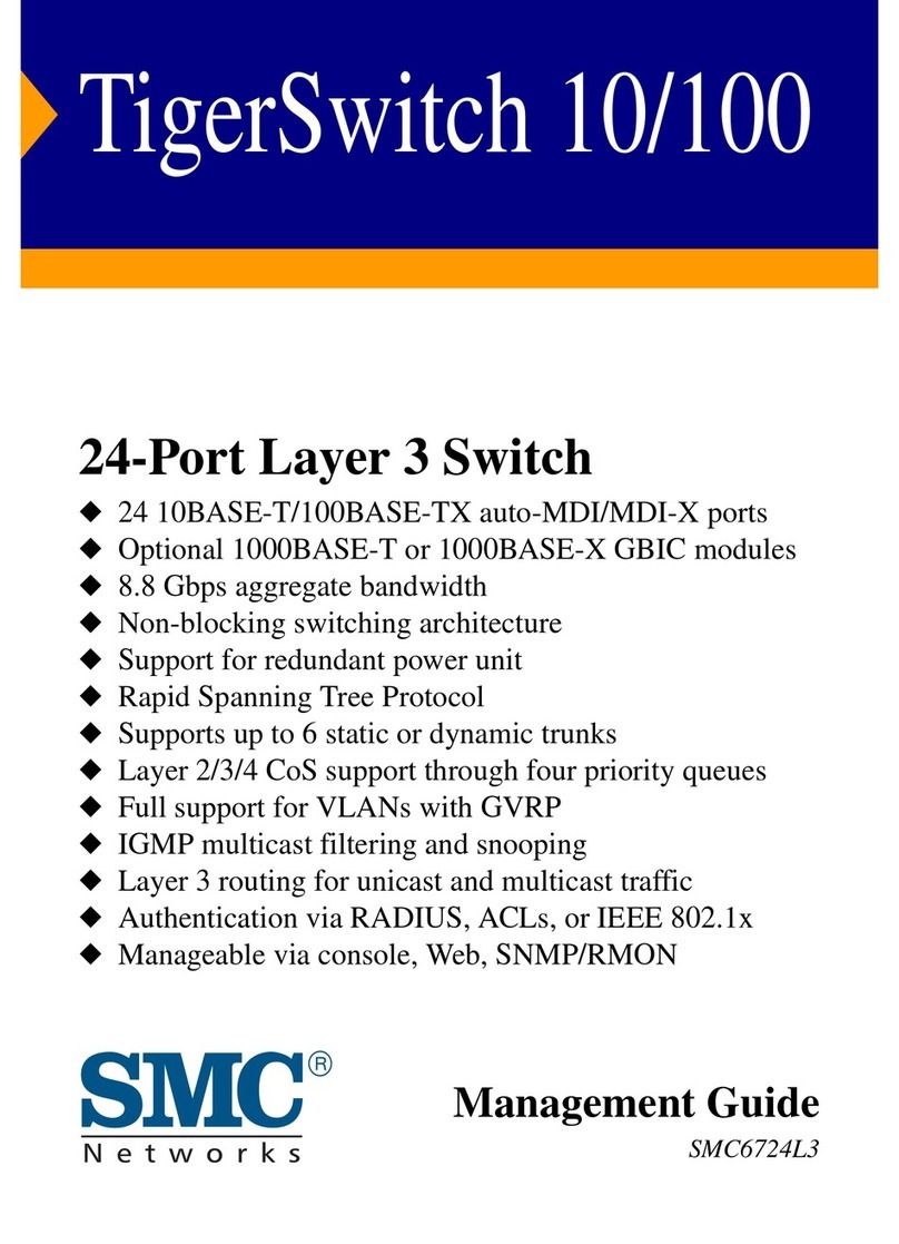 SMC Networks SMC6724L3 Programming manual SMC Networks SMC6724L3 Programming manual