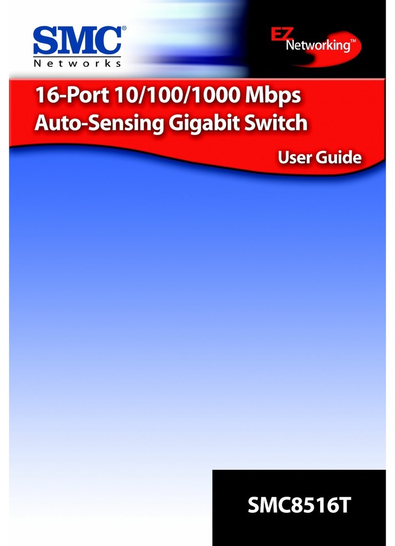 SMC Networks SMC8516T User manual