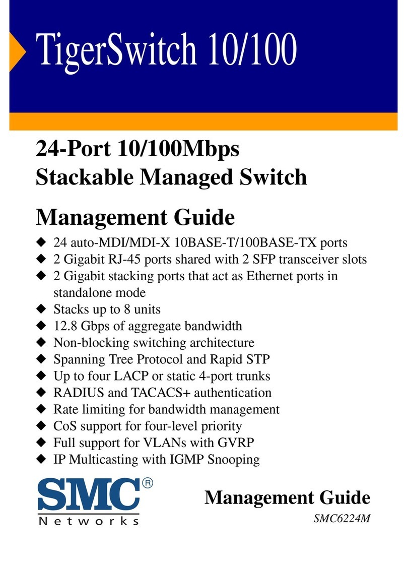 SMC Networks TigerSwitch Programming manual