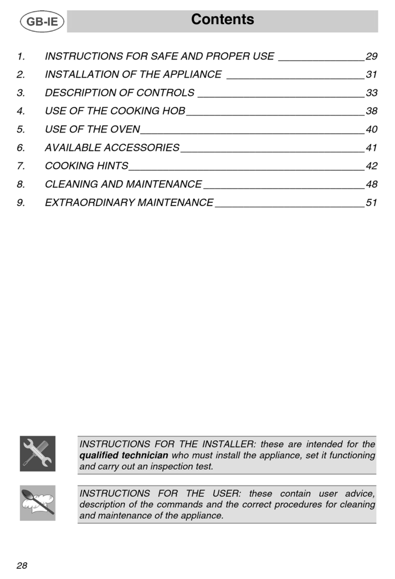 Smeg A1C User manual