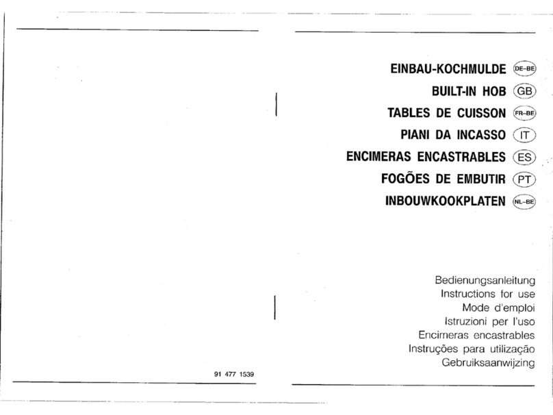 Smeg 3EI375B Manual de usuario