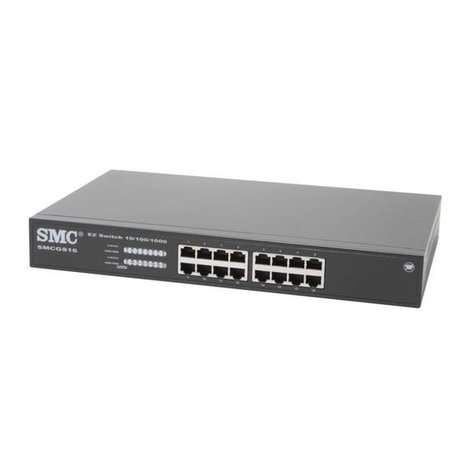 SMC Networks EZ Switch SMCGS16-Smart Programming manual