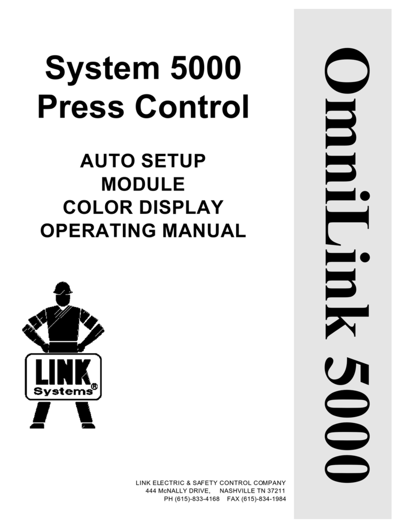 LINK ELECTRIC & SAFETY CONTROL COMPANY OmniLink 5000 operating manual