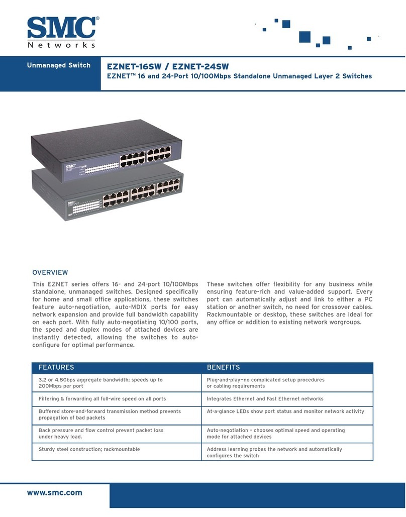 SMC Networks EZ Net 16SW EZNET-16SW User manual SMC Networks EZ Net 16SW EZNET-16SW User manual