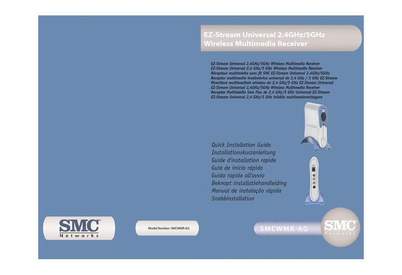 SMC Networks EZ-Stream SMCWMR-AG Quick installation guide