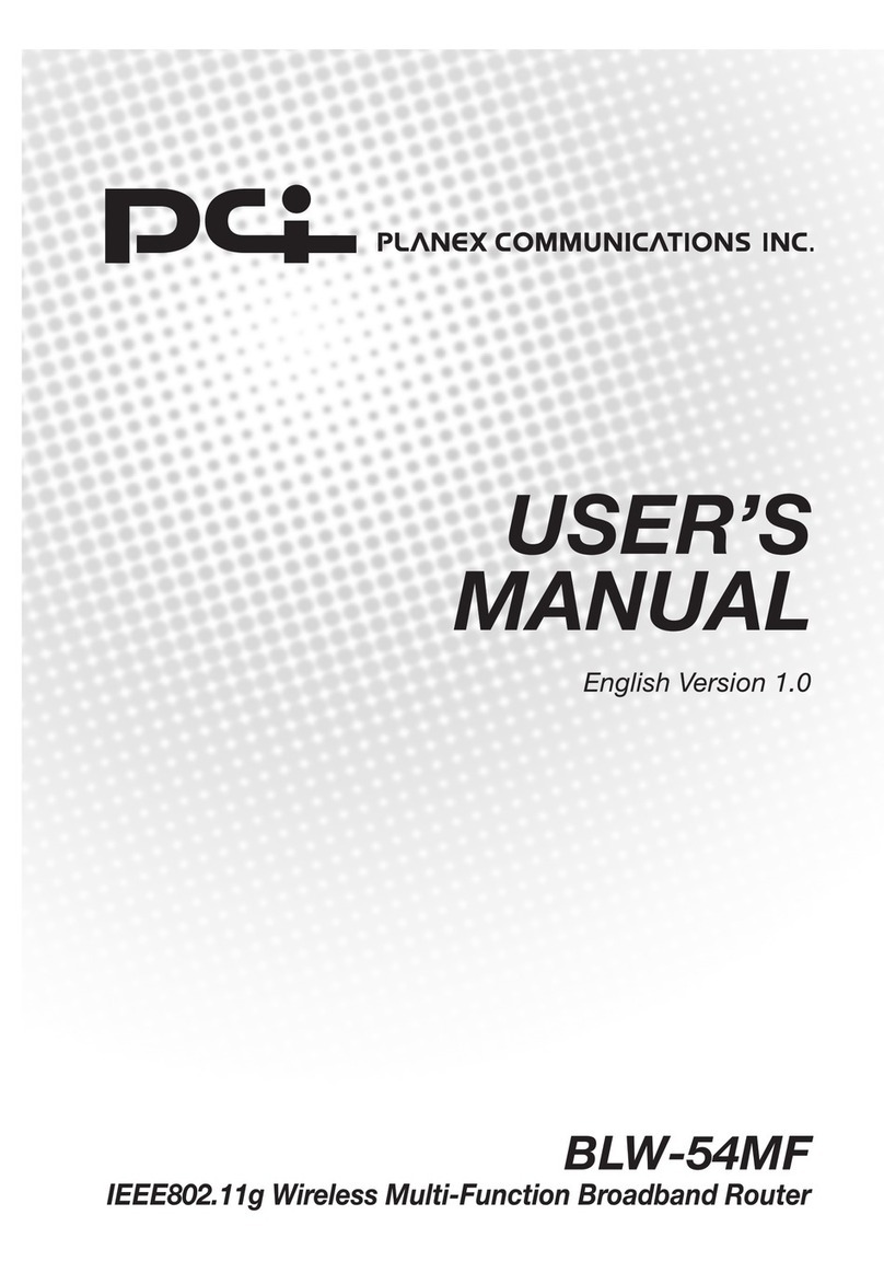 Planex BLW-54MF User manual Planex BLW-54MF User manual