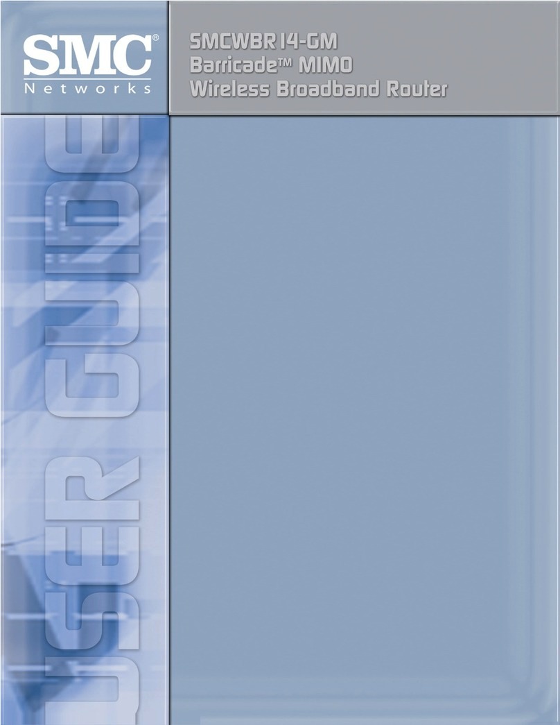 SMC Networks Barricade SMCWBR 14-GM User manual