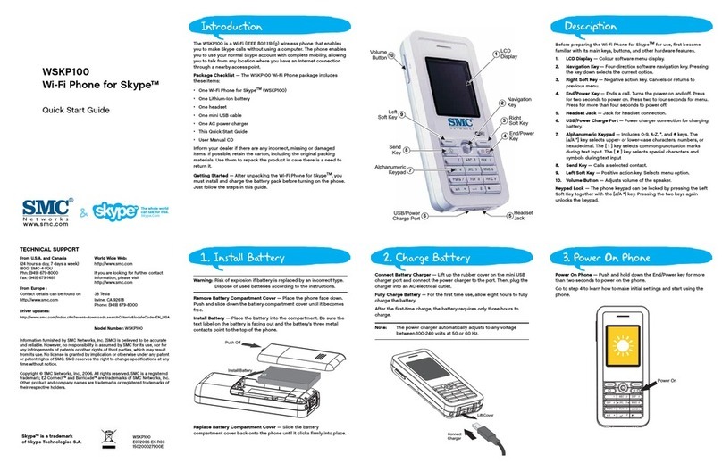 SMC Networks WSKP100 quick start guide