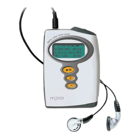 Mpio FY100 user guide